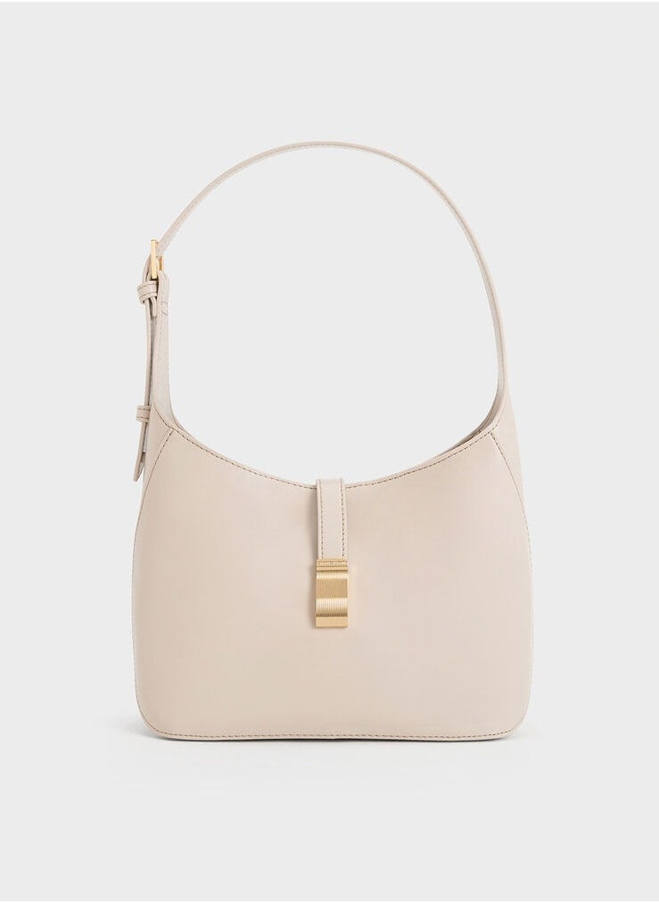 Charles & Keith Charles & Keith Wisteria Belted Shoulder Bag  - Image 1