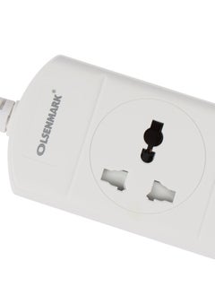 Olsenmark Olsenmark 2 Way Universal Power Extension Socket With 2 USB 2.1A, 3M Cable 13A  - Image 5