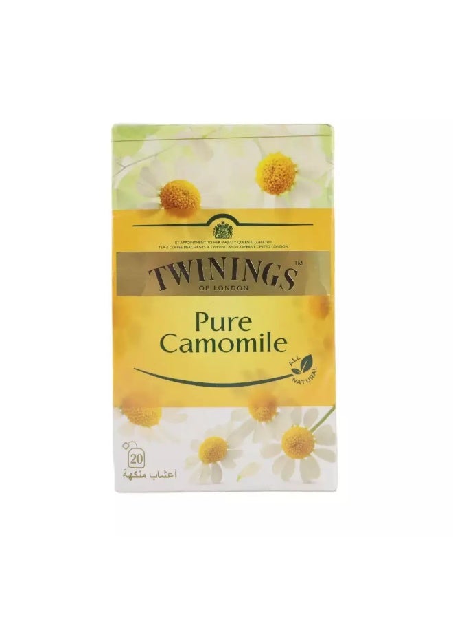 Twinings Tea With Pure Camomile- Pack of 20 Tea Bags - Image 3