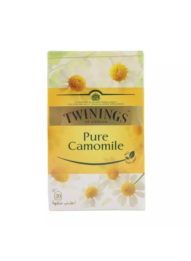 Twinings Tea With Pure Camomile- Pack of 20 Tea Bags - Image 2