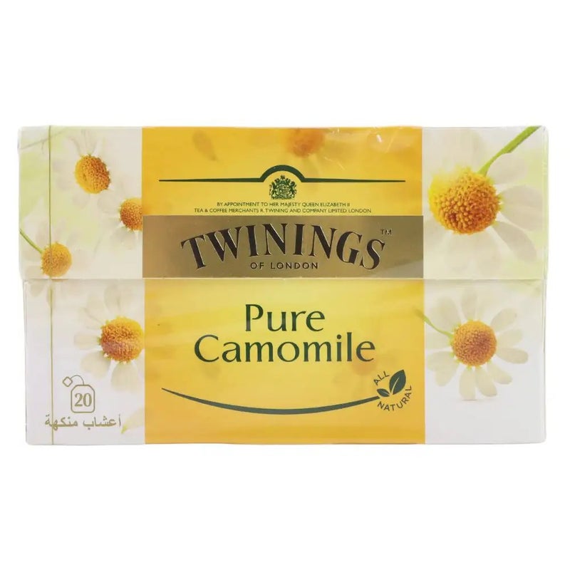 Twinings Tea With Pure Camomile- Pack of 20 Tea Bags - Image 1