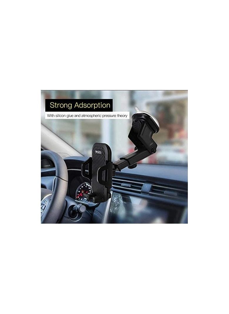 Yesido C23 Universal Car Mobile Holder Adjustable Automatic Clip Stand Dashboard Windshield GPS Car Mount Bracket - Image 1