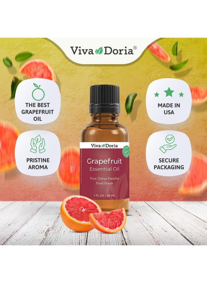 ڤيڤا دوريا زيت الجريب فروت العطري النقي 100%، غير مخفف، درجة الطعام، زيت الجريب فروت الطبيعي للعلاج العطري، صنع في الولايات المتحدة الأمريكية، 30 مل (1 أونصة سائلة) - Image 2