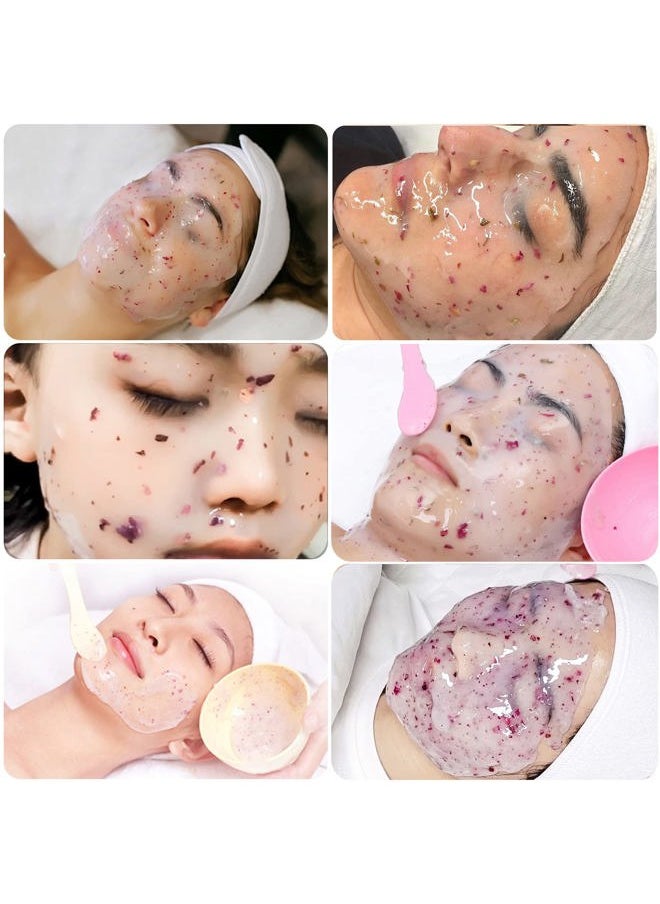 YMEYFAN - Jelly Mask for Facials Professional Skin Care - Rose Gel Peel Off Face Mask Skincare for Smooths, Hydrating Spa Esthetician Jelly Facial Mask, 7oz with Mask Tool - Image 1