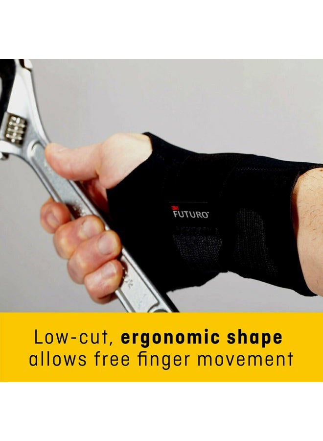 FUTURO FUTURO Compression Stabilizing Wrist Brace, Left Hand, S/M - Image 3