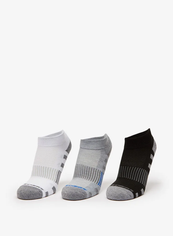 SKECHERS Textured Sports Socks - Set of 3