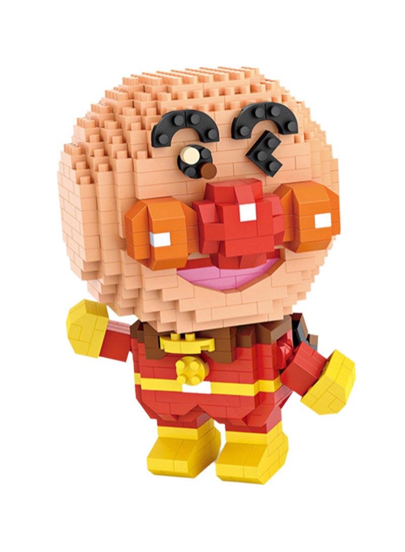 Loquat 650pcs Bald Character Model Set Assembly Building Blocks Creative Diy Building Assembly Toys Children Adult Home Decoration - Image 1