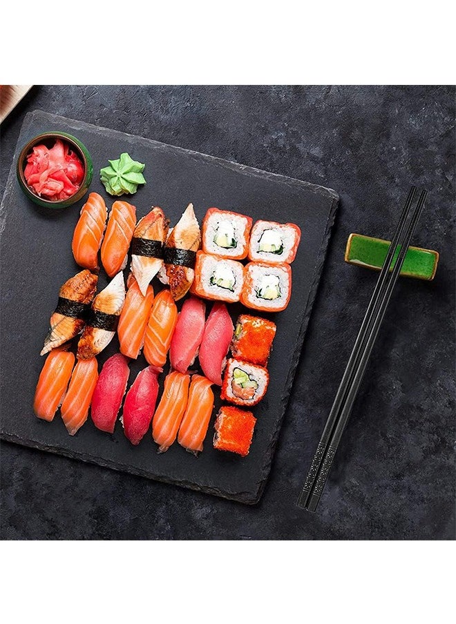 10 Pairs Fiberglass Chopsticks - Reusable Chopsticks Dishwasher Safe