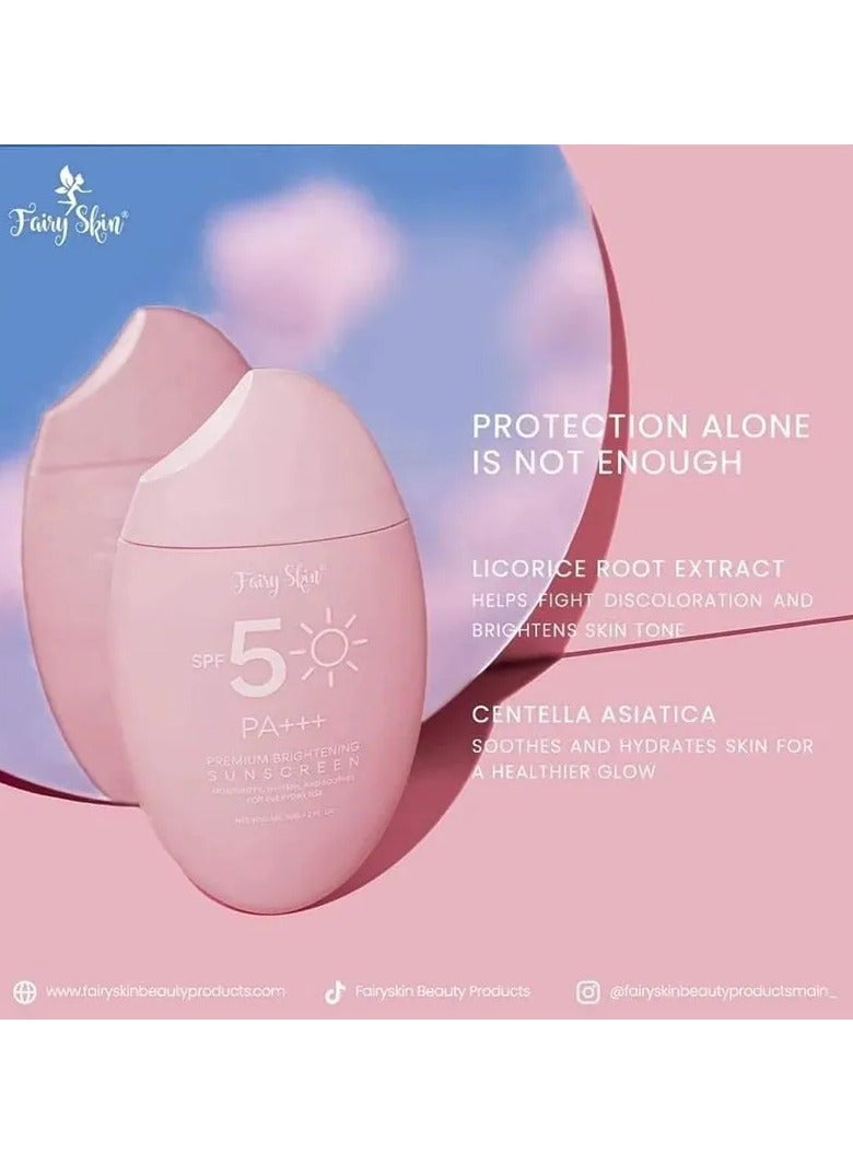 Fairy Skin SPF 50 Premium Brightening Sunscreen 50 grams - Image 2