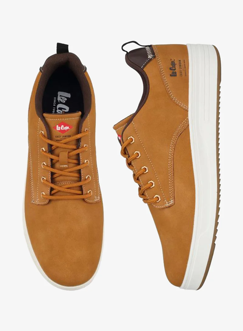 Men Lace-Up Ankle Sneakers
