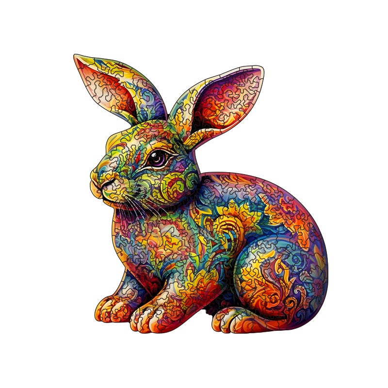 Factory Spot Wooden Animal Puzzle Shaped Irregular Wooden 3D Toys - Image 1