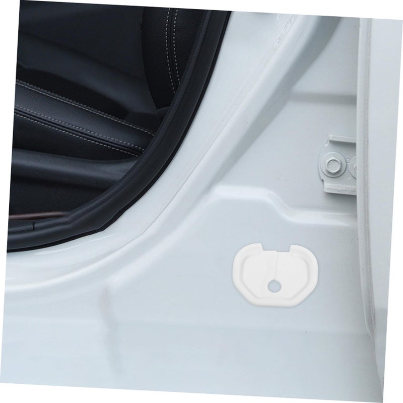 Silicone Car Door Lock Cover Noise Reduction Scratch Protection Easy Installation - Image 5