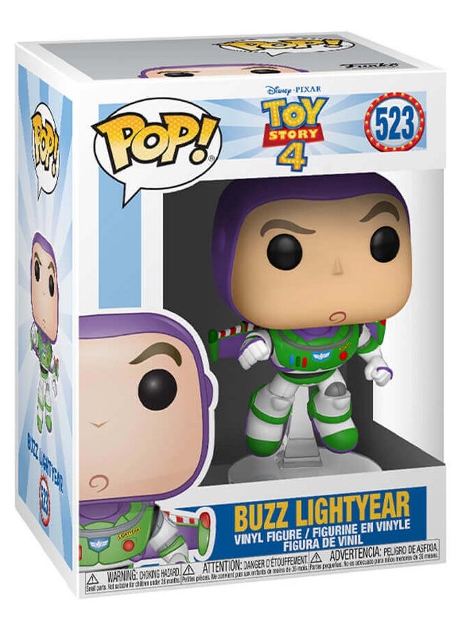 Funko Funko Pop! Cartoon Animation: Disney Pixar - Toy Story 4 - Buzz Lightyear #523  - Image 2