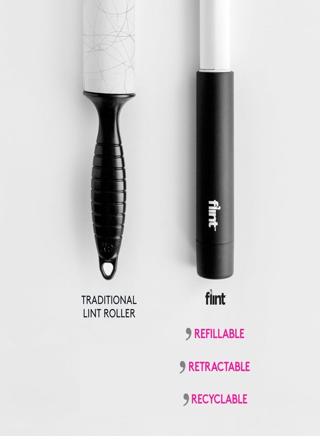 Flint Original Lint Roller Refill, Extra Sticky, Compatible with Flint Retractable Lint Roller, Lint Rollers for Pet Hair Extra Sticky Refill - Pack of 4 - Image 5