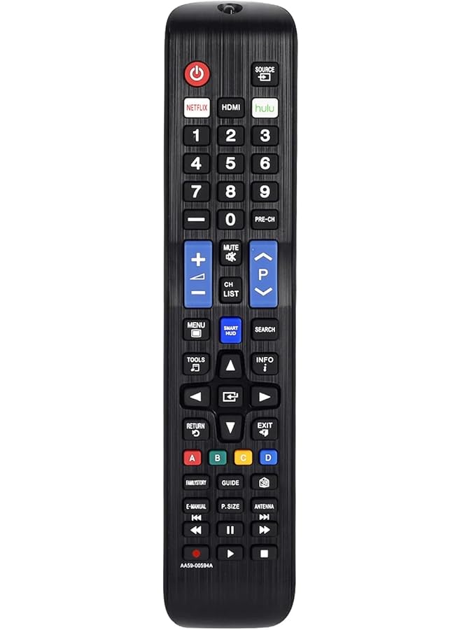 The Bros Replacement 4K UHD Smart TV Remote Control AA59-00594A AA59-00581A AA59-00582A UE43NU7400 UE40F8000 Compatible With Samsung Television - Image 1