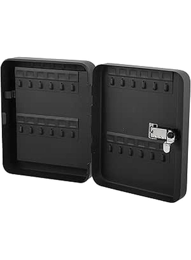 48 Slot Key Cabinet Wall Mounted Lock Box With Password Code For Home - Image 1