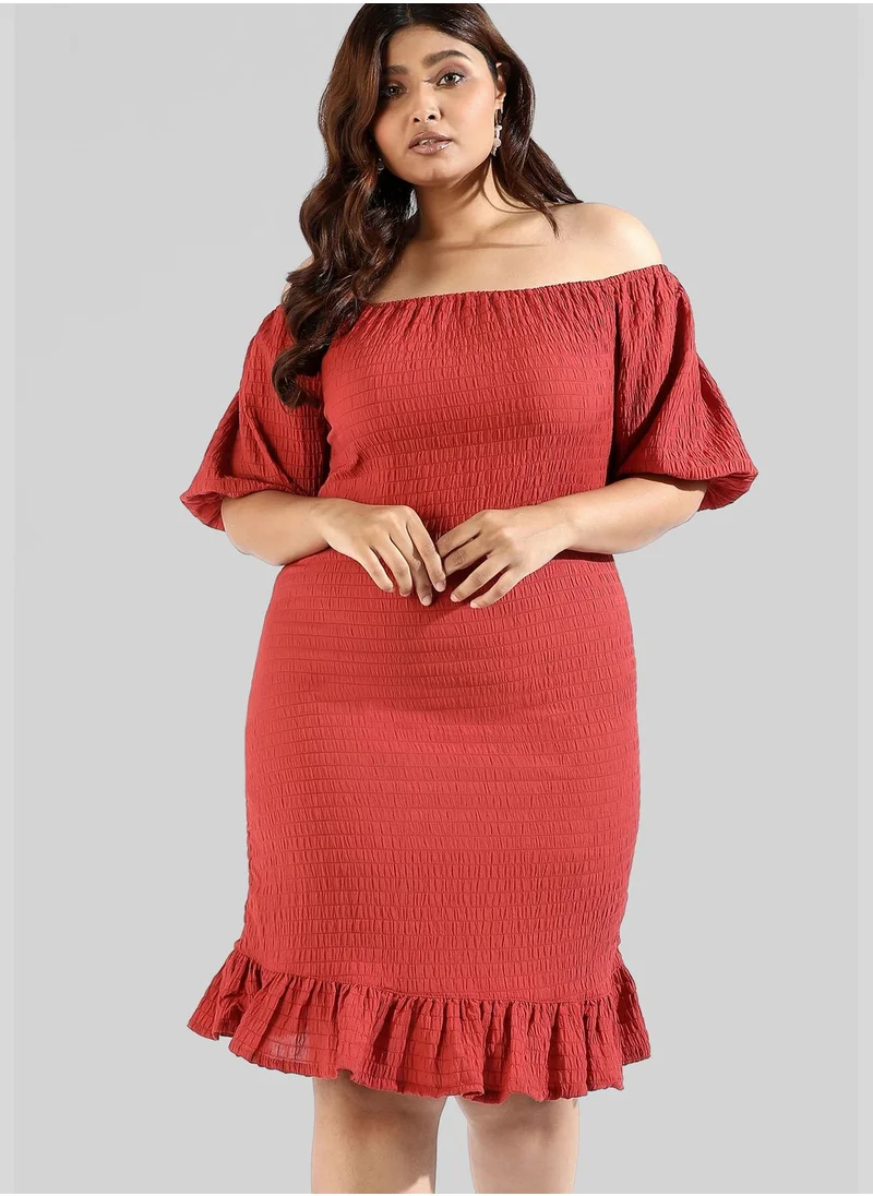Instafab Plus Plus Size Casual Dress