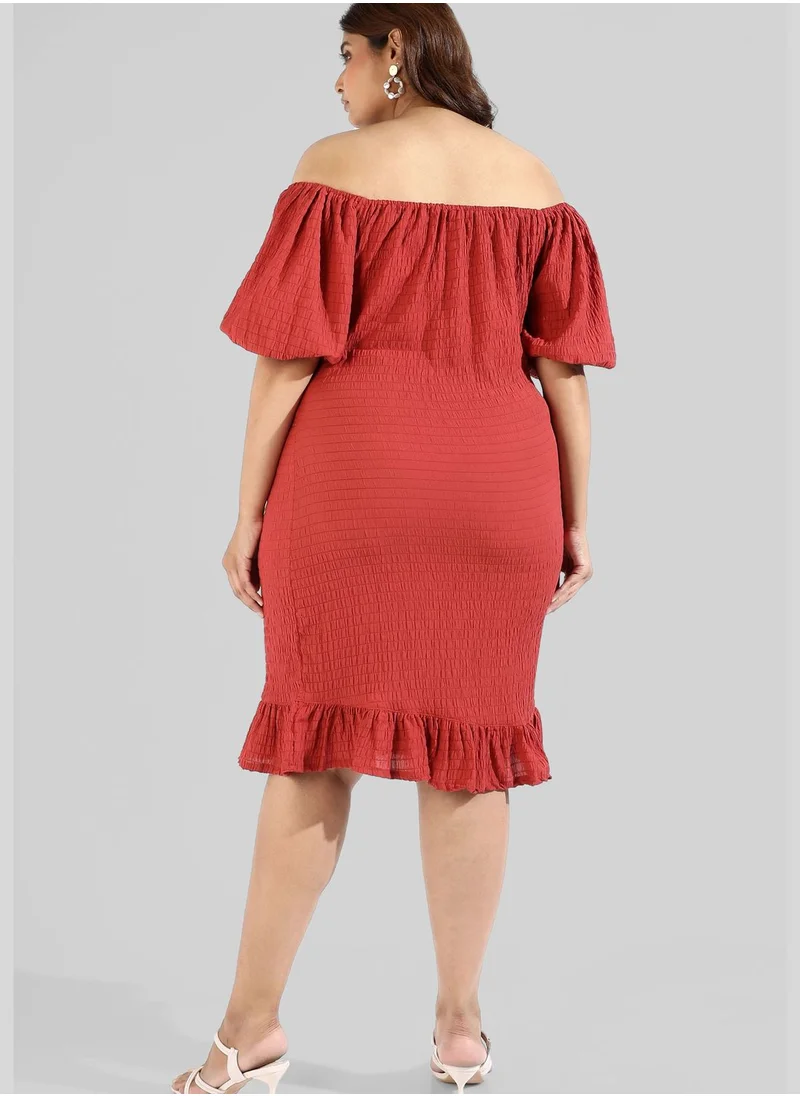 Instafab Plus Plus Size Casual Dress