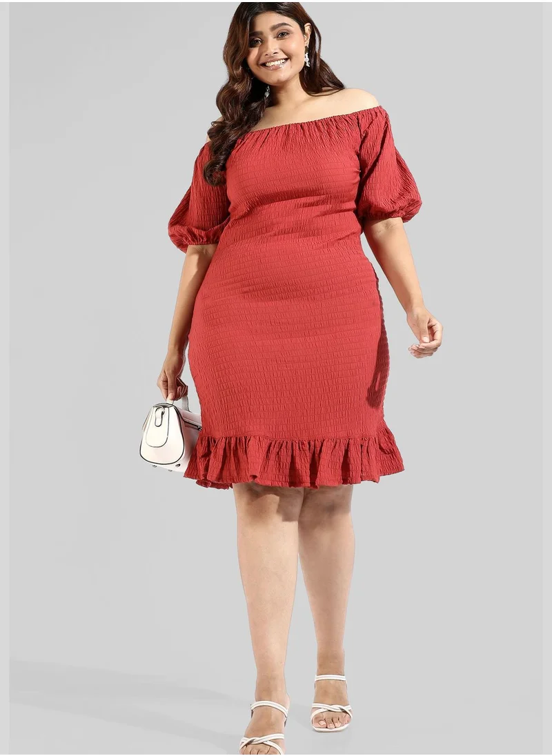 Instafab Plus Plus Size Casual Dress