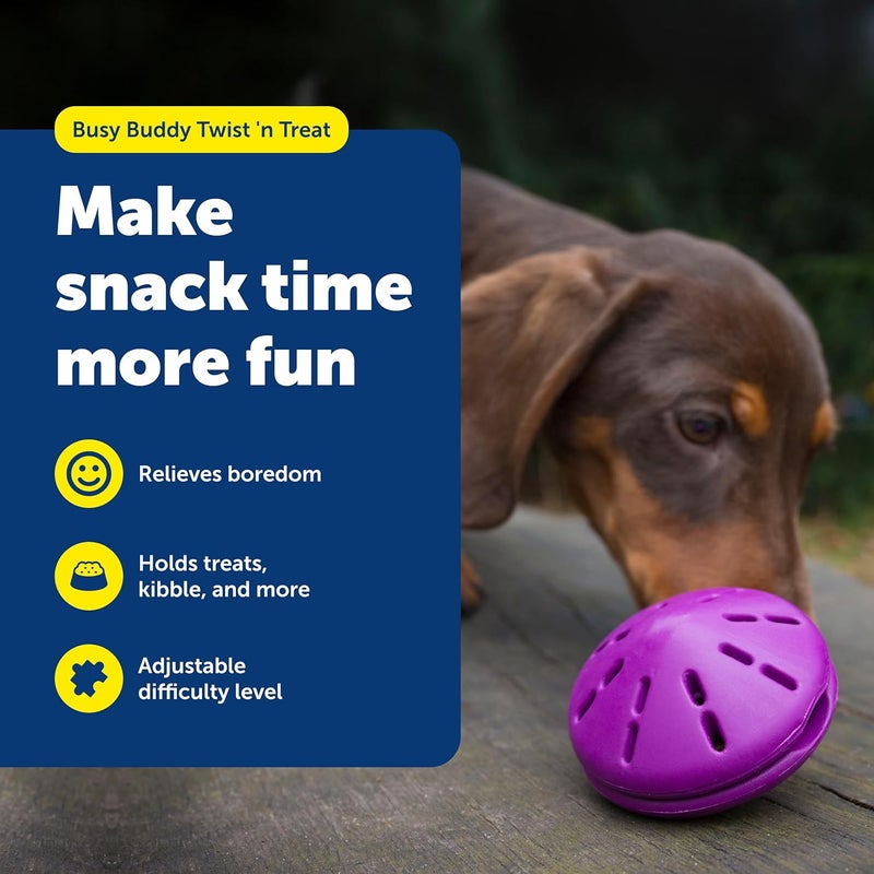 PetSafe Busy Buddy Twist 'n Treat Dispensing Dog Toy for Small Dogs - Image 2