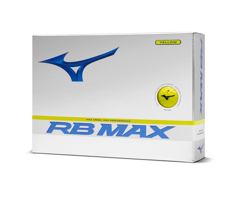 Mizuno RB MAX Golf Balls Optic Yellow - Image 2