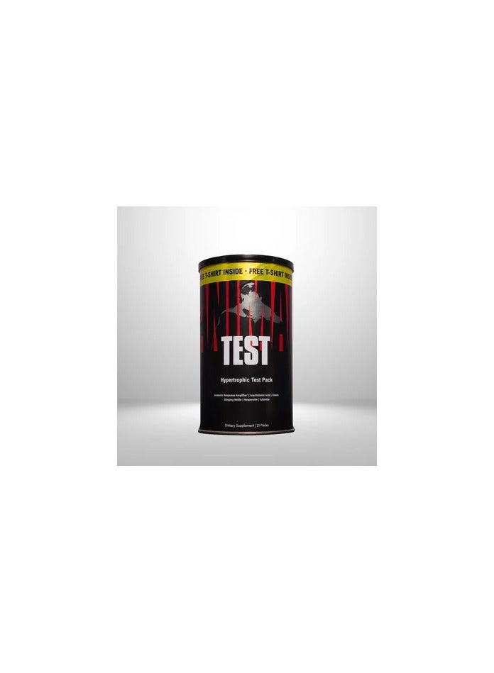 يونيفرسال نيوتريشن مجموعة Animal Test 21 + تي شيرت - Image 5