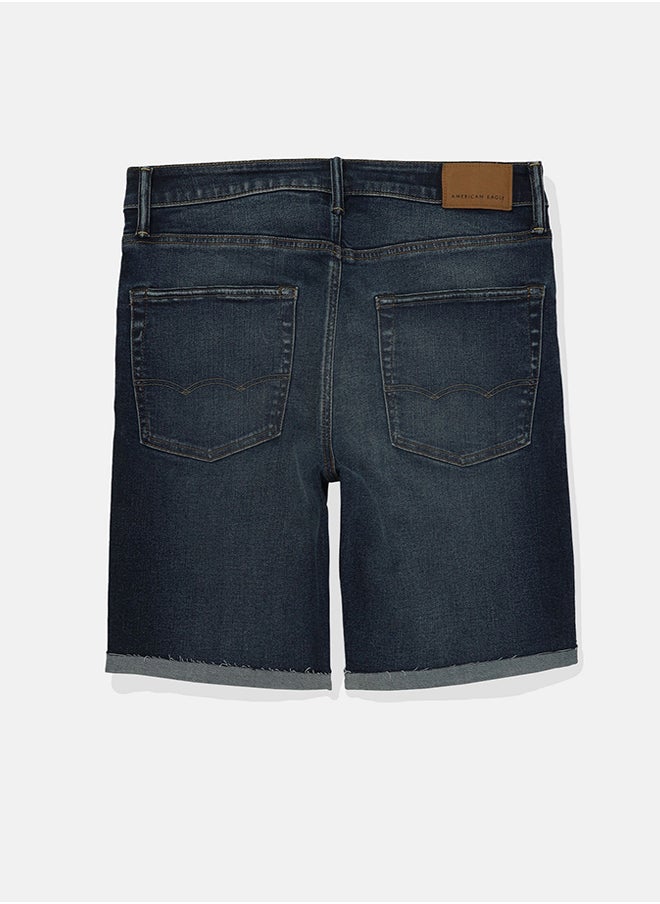 American Eagle Rinse Wash Denim Shorts  - Image 3