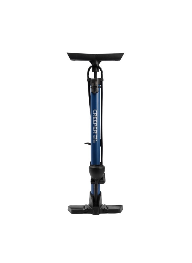 CREEPER Extended-Length Manual Bicycle Pump with Pressure Gauge  - Image 2