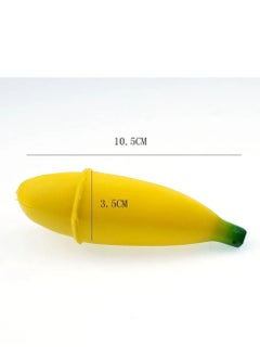 Rally Banana Squishy Soft Stress Relief Squishies - 6 Pieces Banana Design Slowly Returns to Normal  - Image 4