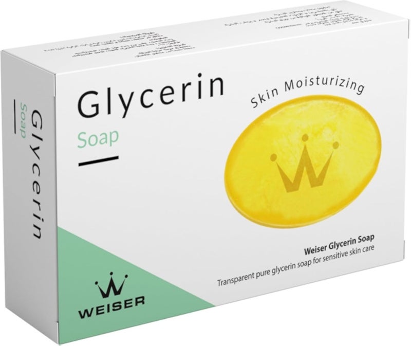WEISER Glycerin Soap, Sensitive Skin Care Soap 72 GM