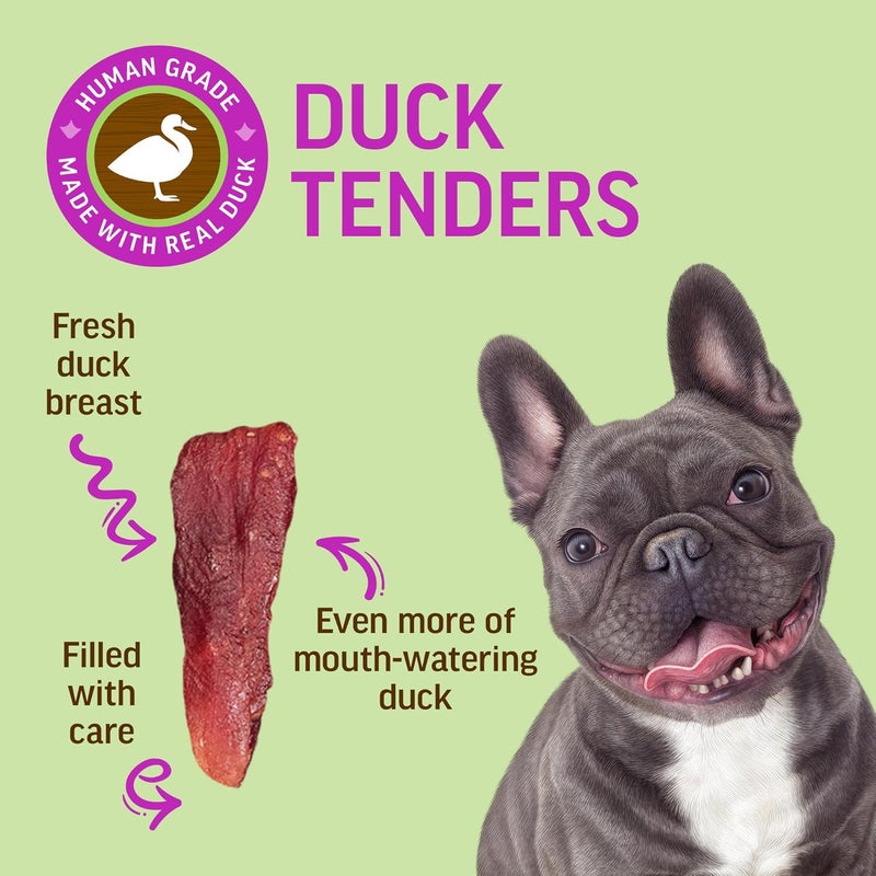 Dog Fest Duck Tenders for Mini Dogs – Nutritious and Tasty Treats to Support Small Dogs’ Health and Daily Appetite – 55g Pack Ideal for Training and Rewards – [DFDT55] - Image 2