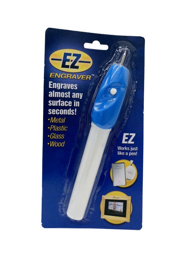 اي زد قلم نقش كهربائي أزرق/ أبيض - Image 5