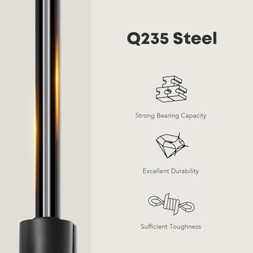 YHTAUTO Set of 2 Rear Liftgate Hatch Lift Supports Struts Gas Shock Spring Replacement for 2009-2015 Honda Pilot with Power Liftgate - Image 4