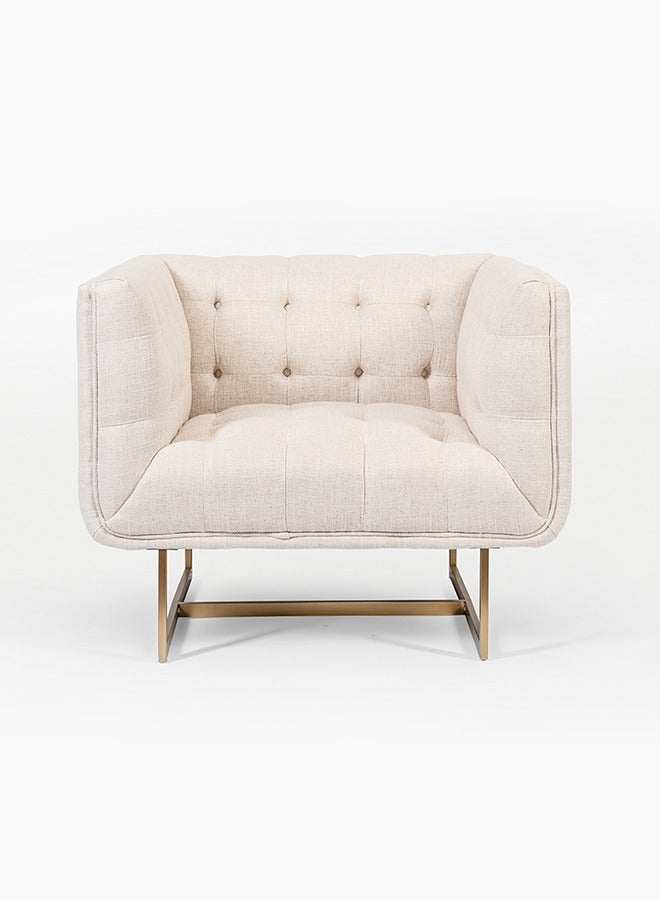 تو إكس إل هوم الدنماركية الجديدة 1 مقعد 94X87X73 أوف وايت - Image 1