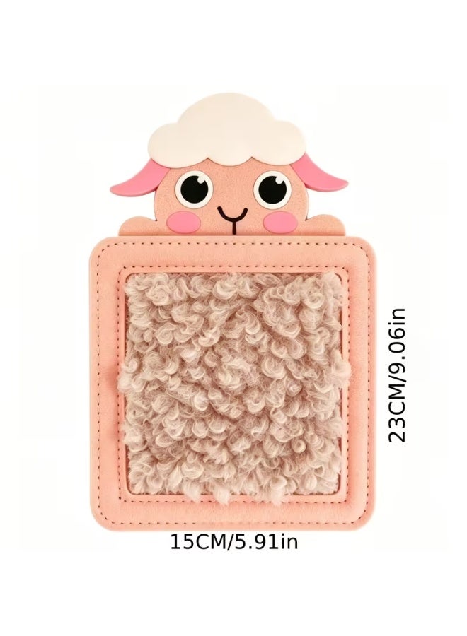 Animal-Themed Sensory Mat with 8 Different Textured Felt Panels, Tactile Sensory - Image 2