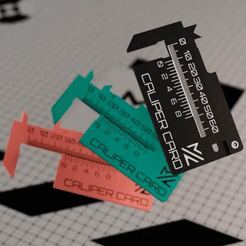 فرجار فيرنييه أسود متعدد الأغراض بدقة 0.1 مم لأعمال إصلاح الإلكترونيات والحرف وأعمال DIY - Image 3