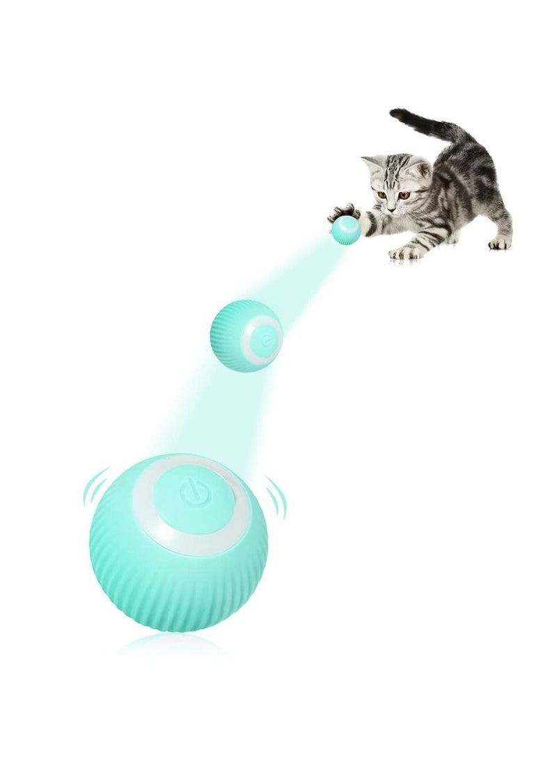Interactive Cat Ball for Pets USB-C Charging Cat Toys Balls Automatic Spinner for Pet Exercise Long Battery Life Novelty - Image 1