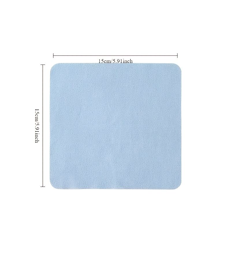 Beige Gray Suede Lens Cleaning Cloth 2 Pack For Computer Camera Phone Screen - Image 3