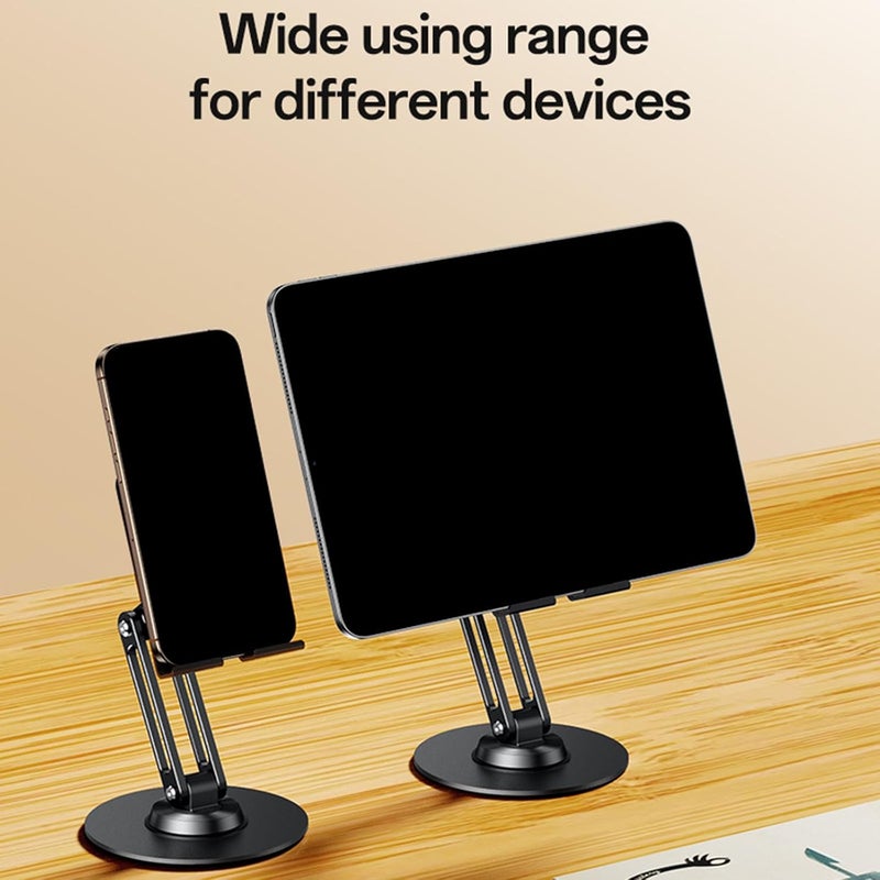 Shockproof Tablet Holder 360 Degree Rotating Adjustable Stand Mobile Device Aluminum Alloy Stand - Image 5