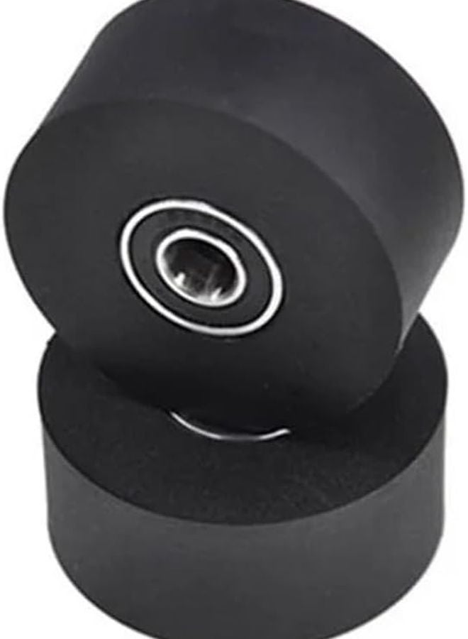 Polyurethane Coated Bearing Pulley 10x45x20mm With Double 6800 Bearing 8x30x20mm 1Pcs - Image 2