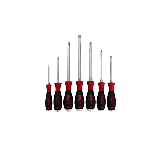 Wiha 53097 Screwdriver Set, Slotted and Phillips, Extra Heavy Duty, 7 Piece - Image 3