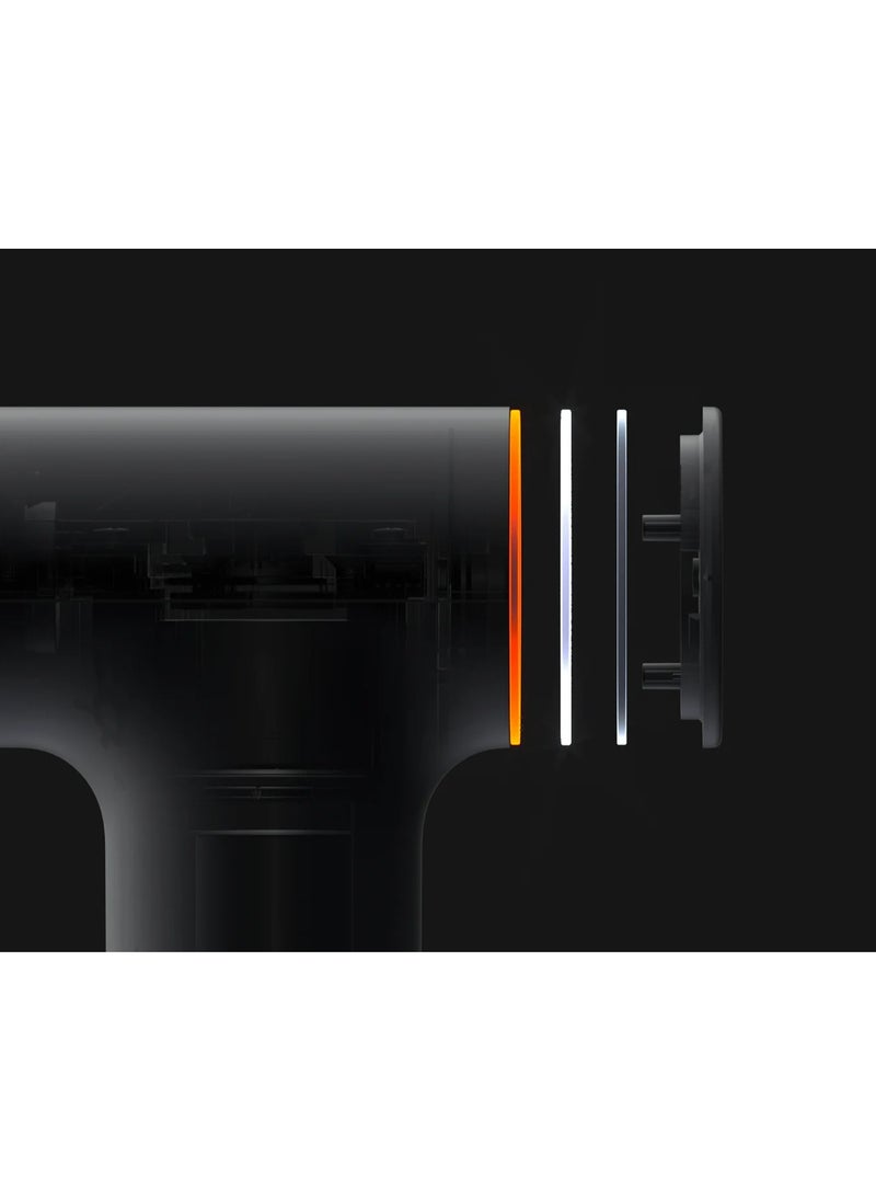 Xiaomi - Xiaomi Mini Massage Gun Lightweight and Compact Design Smart Pressure Sensor and Pressure Indicator to Properly Massage All Muscles of the Body with Speed ​​Adjustment for Spasms and Other Muscle Pains (White) - Image 1