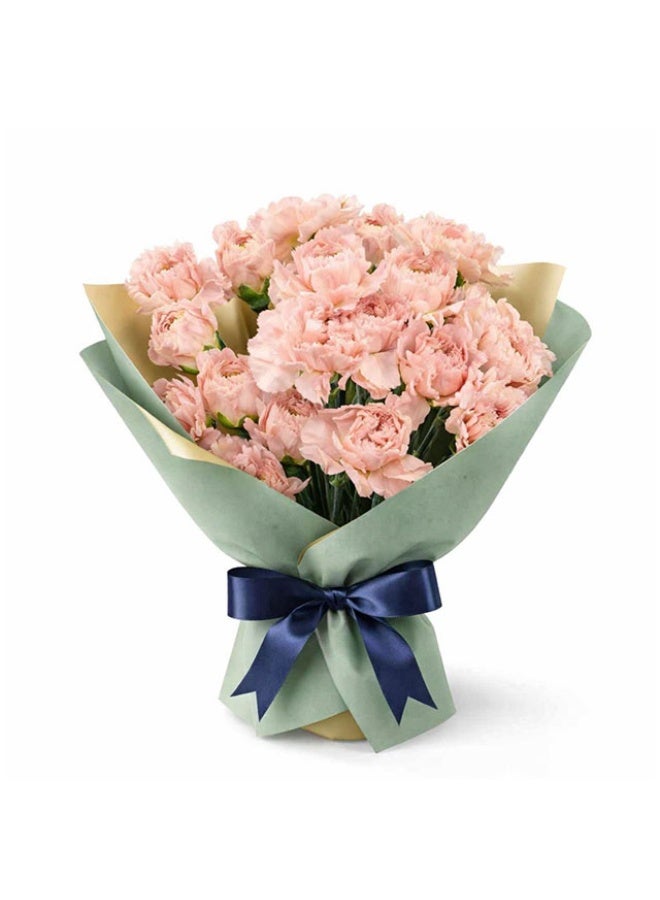 Carnations, Caramel - 20 stems - 70cm, Colombia