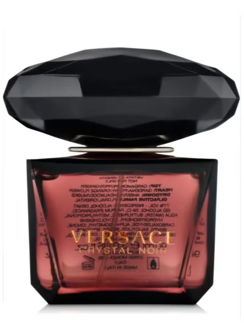 فرساتشي جينز Versace Crystal Noir EDP for Women 90ml (White Box) - Image 1
