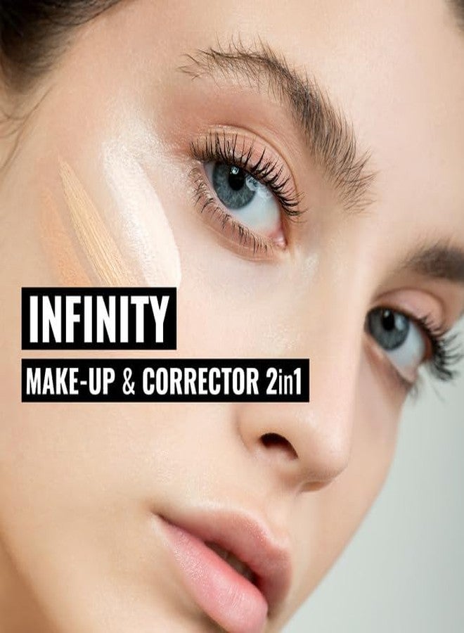 Dermacol Infinity make-up and corrector, Multi-use, Super coverage, Photo-friendly,Hypoallergenic,Waterproof, Touch proof, SPF 15, 01, Fair - Image 2