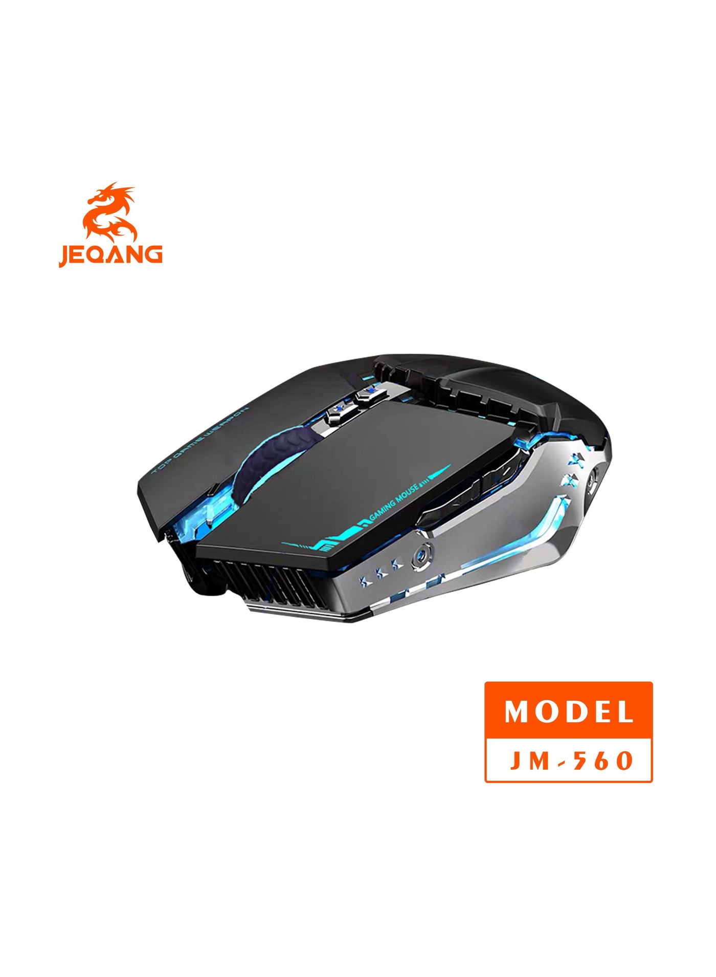 JEQANG Jeqang Wired Game Competitive Mouse 7D Black JM-560 | Best