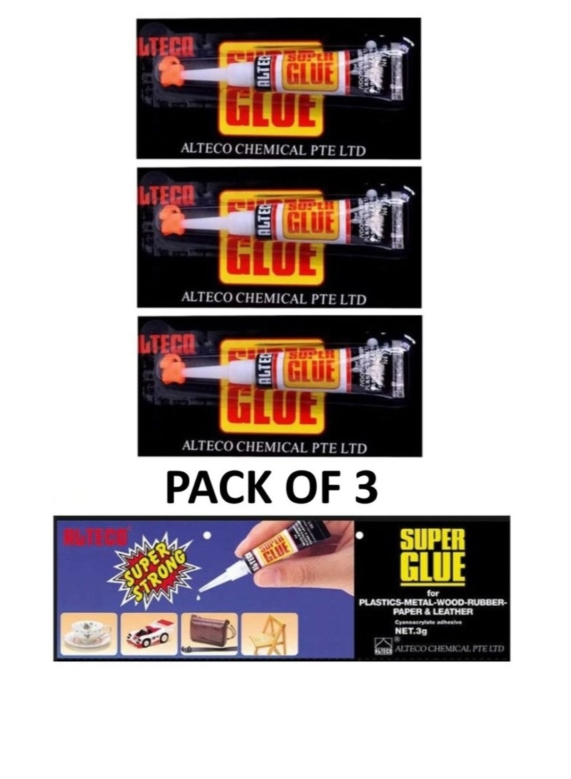 ألتيكو سوبر جلو 3 جرام (عبوة من 3 قطع) - Image 1