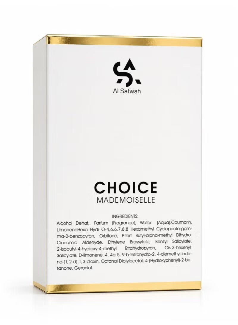 ALSAFWAH Choice Mademoiselle Intense Parfum dy ALSAFWAH 100ml - Image 3