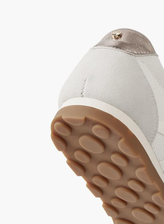 Celeste WHITE Women Lace-Up Sneakers for Women | Best Price UAE