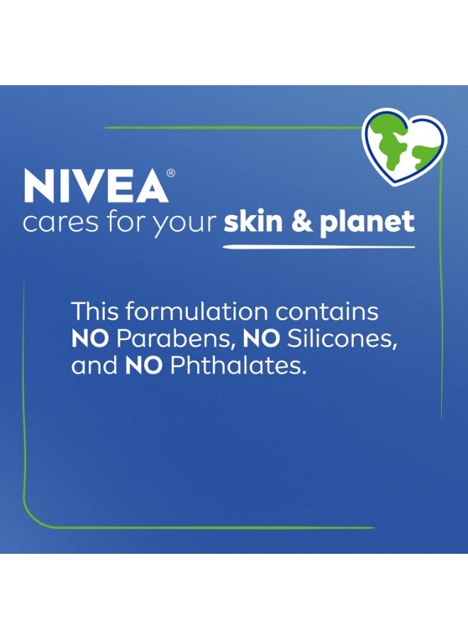 NIVEA Intense Healing Body Cream for Dry Skin with Glycerin, Provitamin B5 and Niacinamide, 72-Hour Moisture, Non-Greasy Body Moisturizer Immediately Soothes Dry, Itchy Skin Feeling, 13.5 Oz Jar - Image 4
